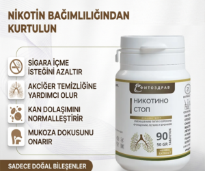 Doğal Sigara Bırakma ve Akciğer Temizleme Destekleyici