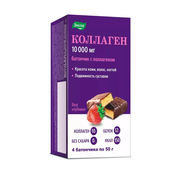 Evalar Kolajen Protein Bar