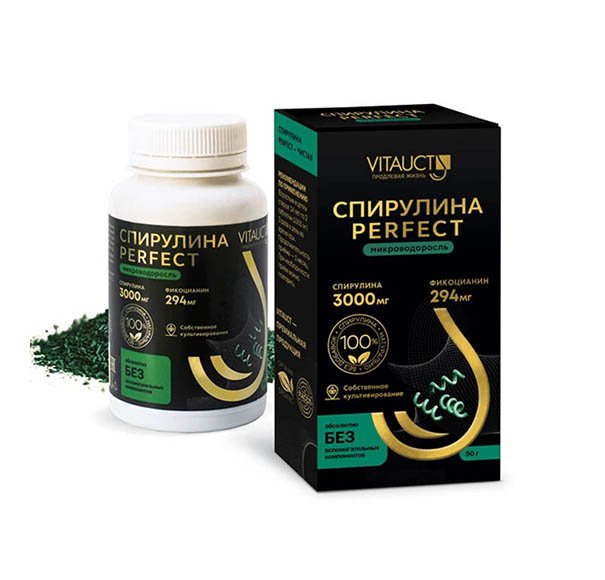 Spirulina 3000 mg Vitauct